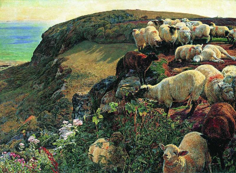 William Holman Hunt Unsere englische Kuste